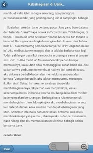 Contoh Cerpen Cinta Sejati - Wo Ternyata