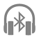 Bluetooth by Audio (Battery) icon