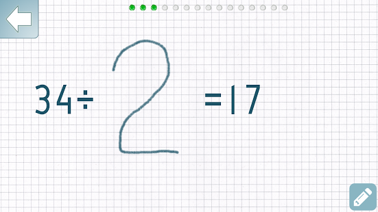 Division Math Trainer Screenshot