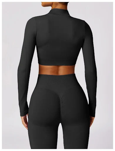 Title 19, Giacca da yoga invernale a maniche lunghe senza...