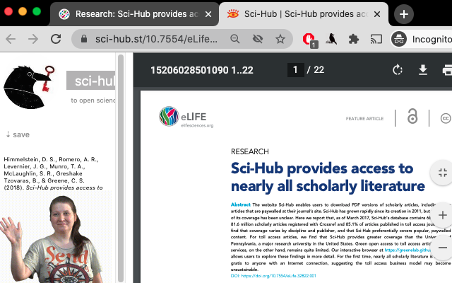 Sci-Hub X Now! Preview image 0