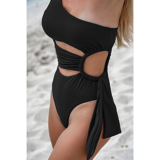 Title 8, European and American style solid color one-sho...