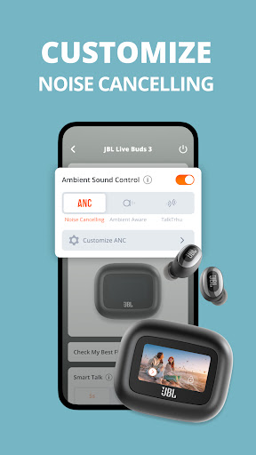 Screenshot JBL Headphones