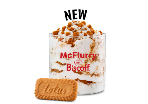 Lotus Biscoff Medium McFlurry