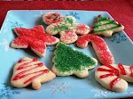Christmas Sugar Cookies Recipe – 1 Point Value was pinched from <a href="http://www.laaloosh.com/2008/12/07/weight-watchers-christmas-sugar-cookies-recipe/" target="_blank">www.laaloosh.com.</a>