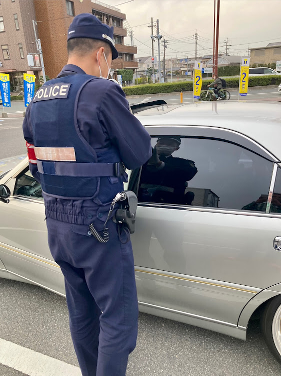 クラウンアスリートのまた職質💦💦💦に関するカスタム事例の投稿画像1枚目