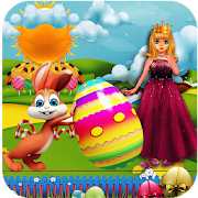 Easter Sweet Baby Girl Birthday Party – Egg Day  Icon