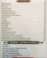 Bambino Beach Restaurant menu 5