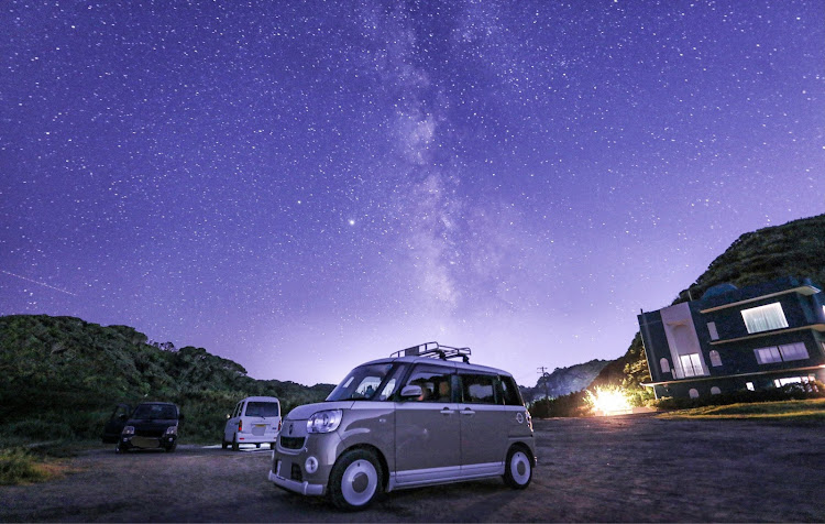 ムーヴキャンバスのムーヴキャンバス・ダイハツ・過去pic・天の川・七夕に関するカスタム事例の投稿画像1枚目