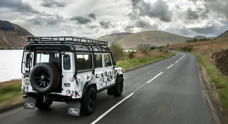 Distinctive adventure-inspired camouflage features 23 locations that have played a part in Land Rover’s off-roading and exploration adventures over more than 70 years.