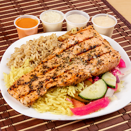 1. Grill Salmon Platter