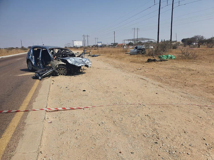 The provincial transport and community safety department said two BMW sedans collided head-on on the D19 at Sengatane around 5:30am.