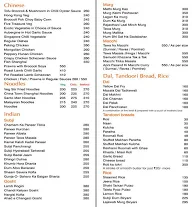 Saffron menu 1