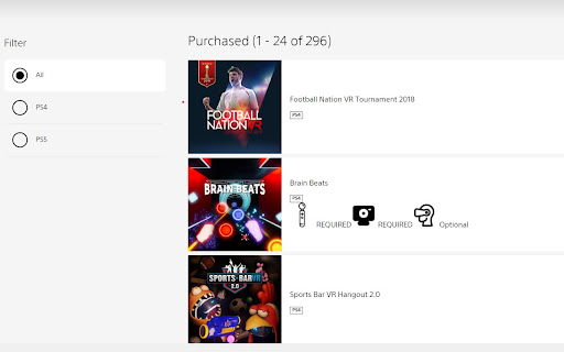 PlayStation Store & Library - Enhanced