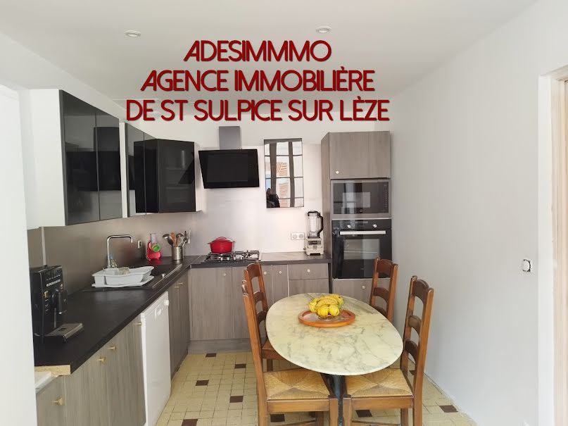 Vente maison 6 pièces 80 m² à Saint-Sulpice-sur-Lèze (31410), 149 500 €