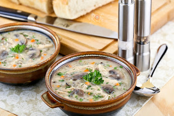 Slow Cooker Chicken Wild Rice Soup