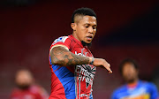  Elton Jantjies (C) of the Lions celerate after scoring a try during the Super Rugby Unlocked match between DHL Stormers and Emirates Lions at DHL Newlands Stadium on October 17, 2020 in Cape Town, South Africa. 