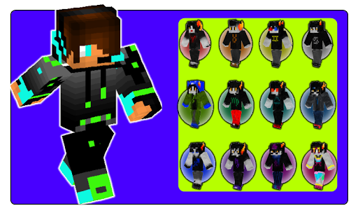 Editor skins for Minecraft