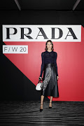 MILAN, ITALY - FEBRUARY 20: Giorgia Tordini attends the Prada show during Milan Fashion Week Fall/Winter 2020/2021 on February 20, 2020 in Milan, Italy. 