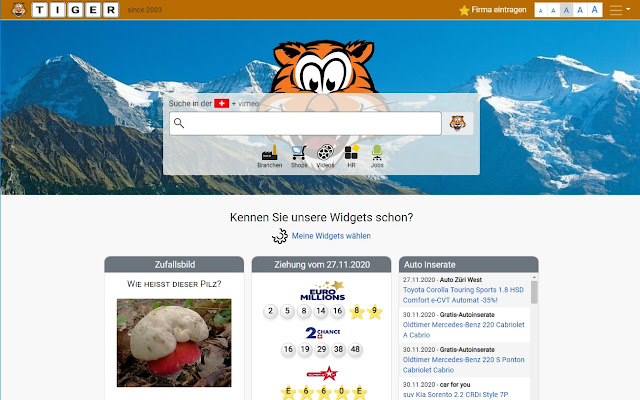 Tiger chrome extension