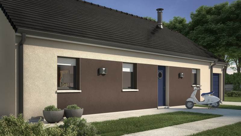 Vente maison neuve 4 pièces 60 m² à Saint-Sylvain (14190), 170 000 €