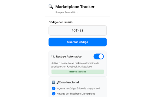 Marketplace Tracker