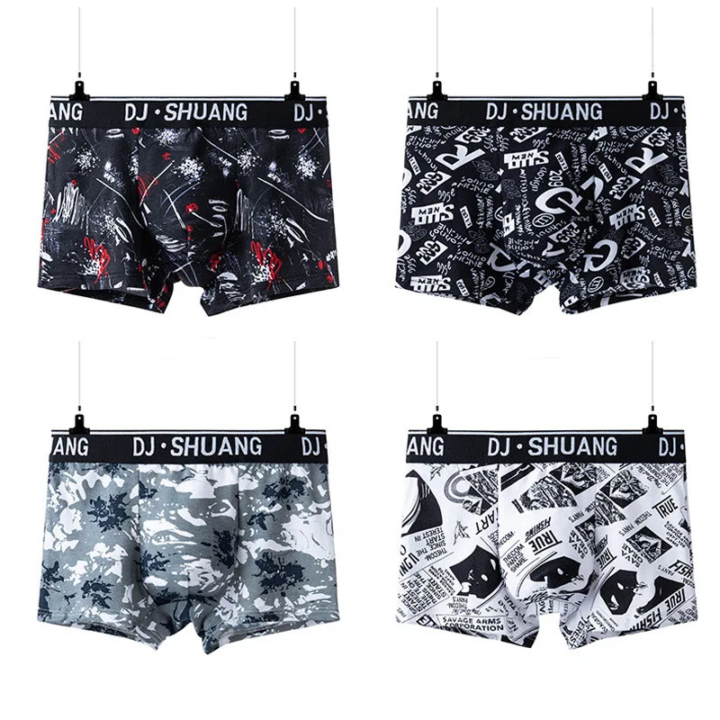 Title 4, Herren Modal Unterhose Baumwolle Boxershorts Ju...
