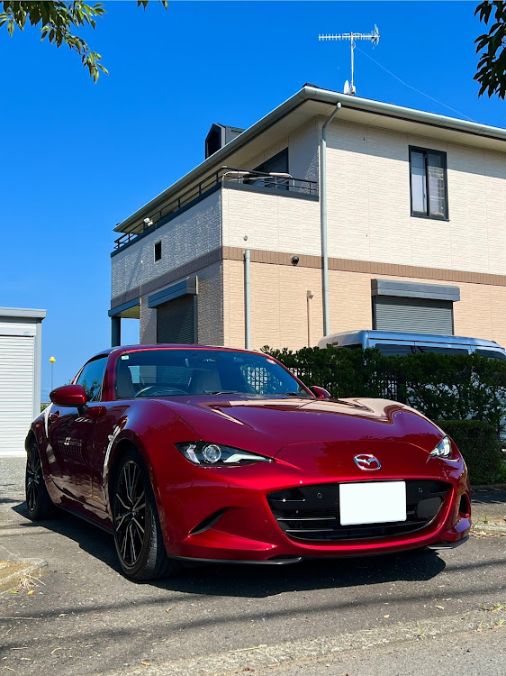 ロードスターRFのいつもいいね＆コメントありがとうございます🥰・生存報告・地元活動が多い7月…・熱中症に気をつけてくださいね🍀に関するカスタム事例の投稿画像1枚目