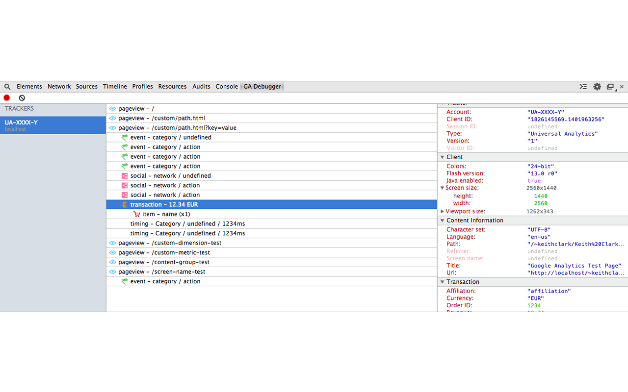 Google Analytics Debugger Preview image 0