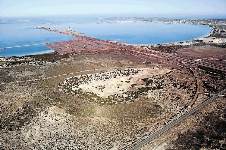 The site of the new LPG terminal that will be built at Saldanha Bay. File photo