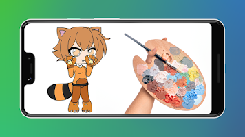 Gacha life characters coloring book APK for Android Download