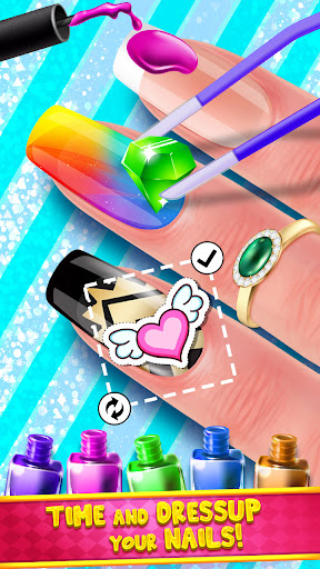 Screenshot Nail Art & Nail Polish Game