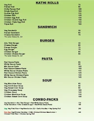 Garry Jerry menu 1