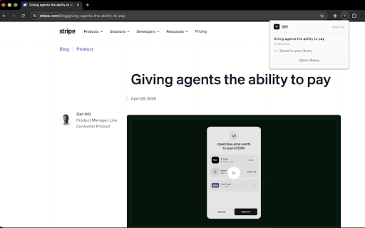 Sift - Save and ask screenshot 1