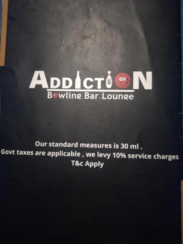 Addiction menu 