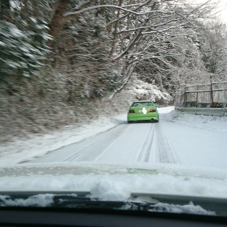 マークIIブリットの日光サーキット・まさかの雪に関するカスタム事例の投稿画像3枚目