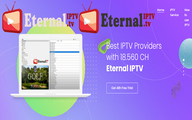 Eternal IPTV chrome extension