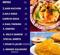 Mahaveer Namkeen and Sweets menu 1