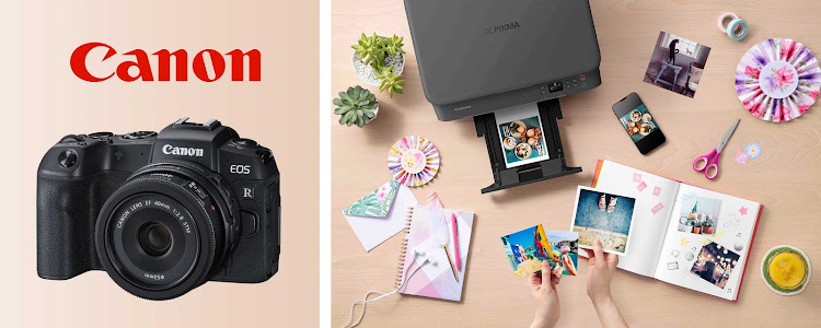 Canon lets you take great pictures and print them too.