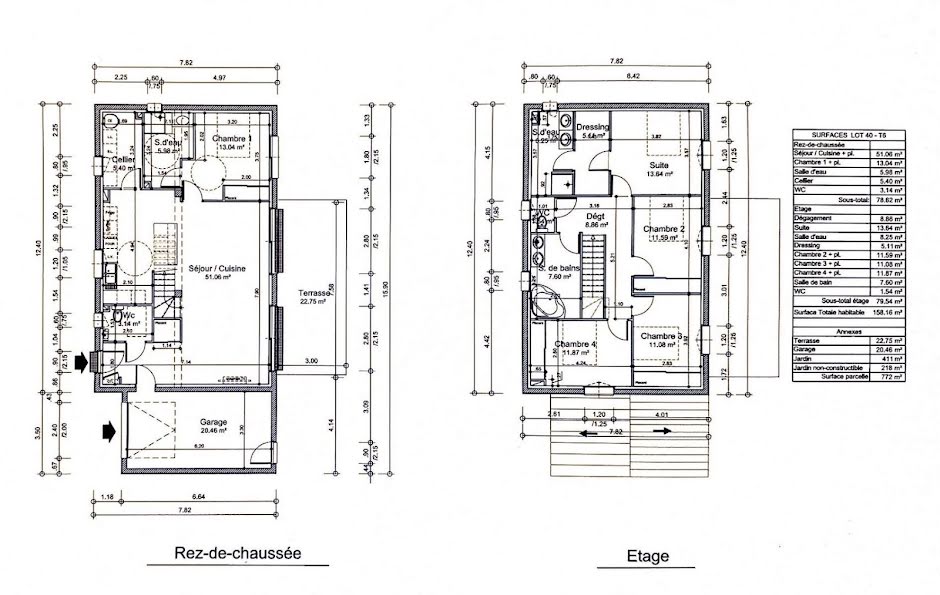 Vente maison 6 pièces 156 m² à Lasbordes (11400), 317 000 €