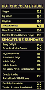 The Lassi Corner menu 4