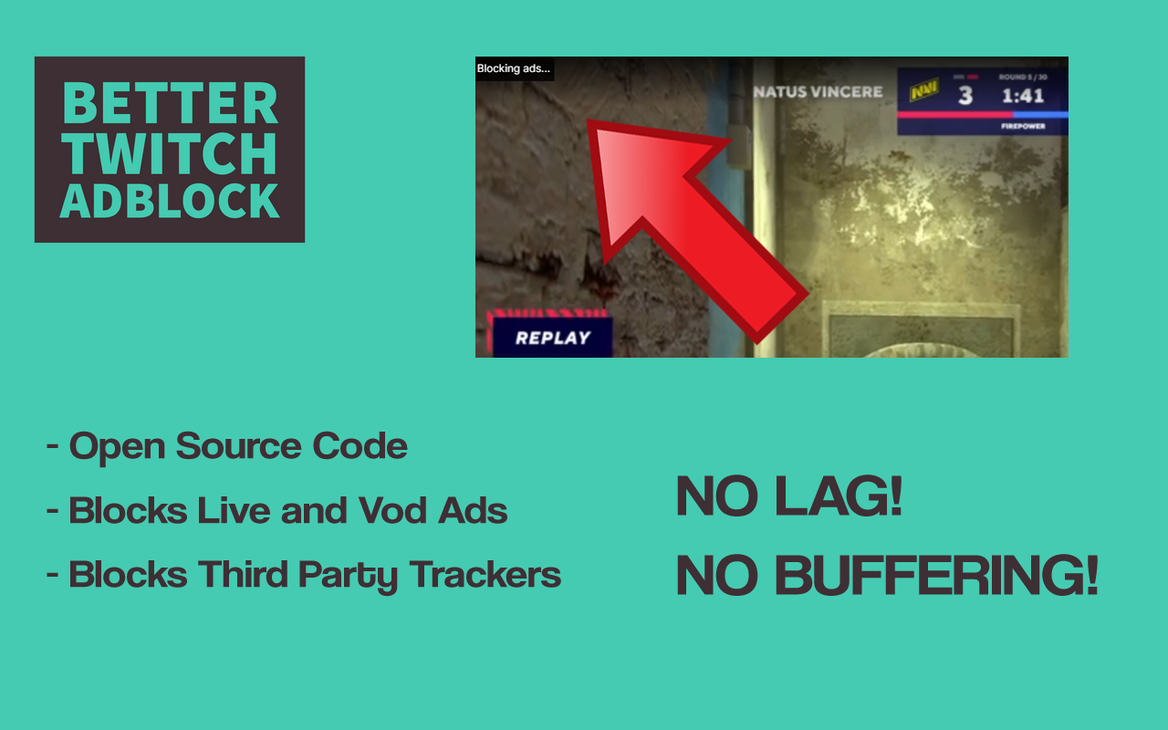 Better Twitch Adblock Preview image 5
