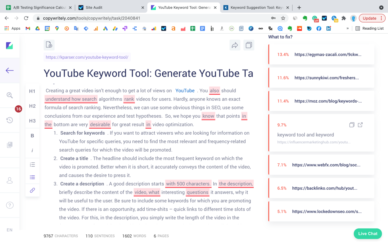 SEO Content Checker: Plagiarism & Readability Preview image 4