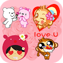 Love Stickers for messenger