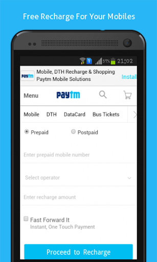 Mobile Recharge Online