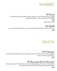 Bayroute menu 2