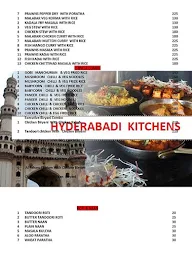 Hyderabadi Kitchens menu 5