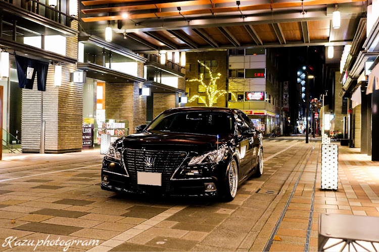 クラウンロイヤルの正月休み突入・洗車納め無事完了・CCウォーターゴールド・202ブラックタッチペンに関するカスタム事例の投稿画像1枚目