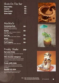 The Chocolate Room menu 8