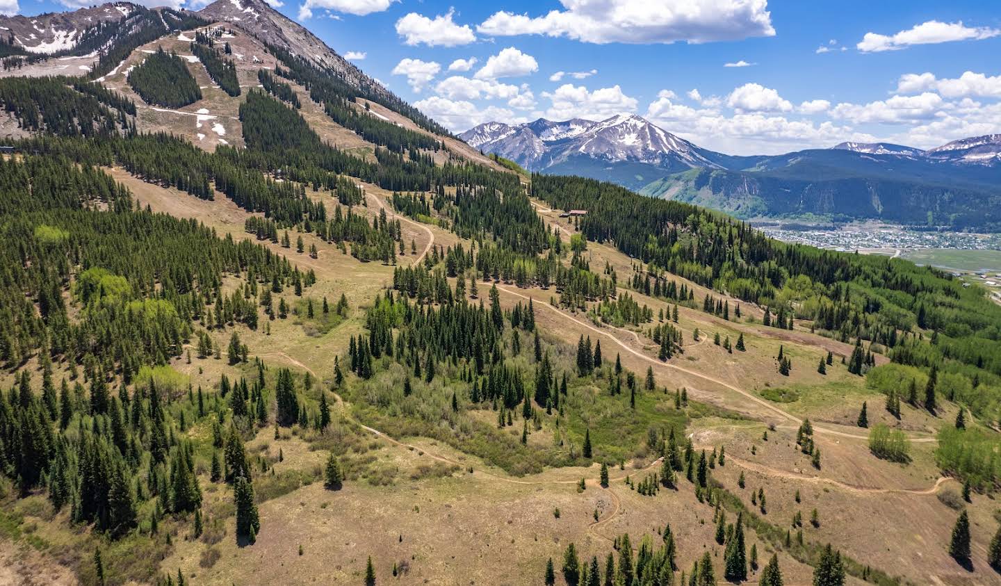 Terrain Mount Crested Butte